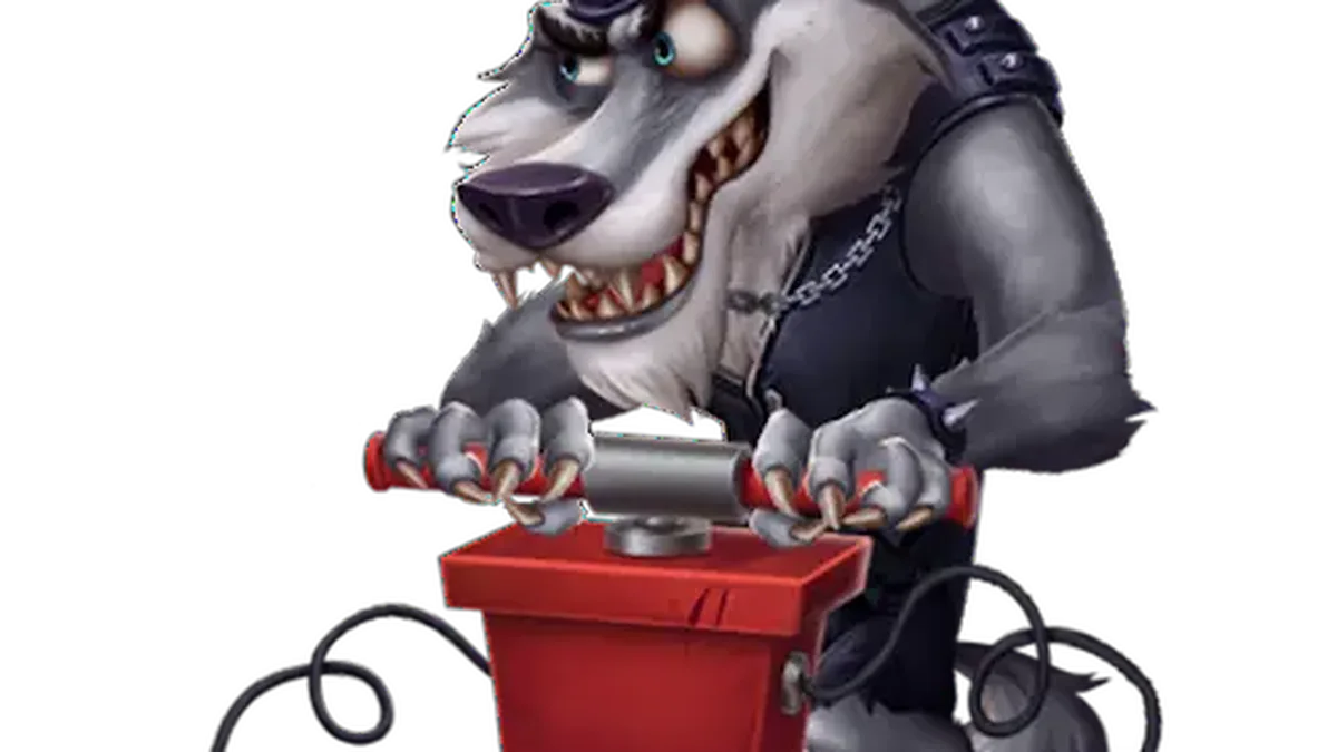 O Lobo Mau e os porquinhos em destaque no slot Huff N’ Puff CollectR